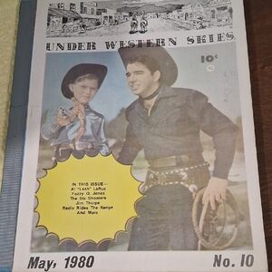 Vintage Western Magazine Cover Art